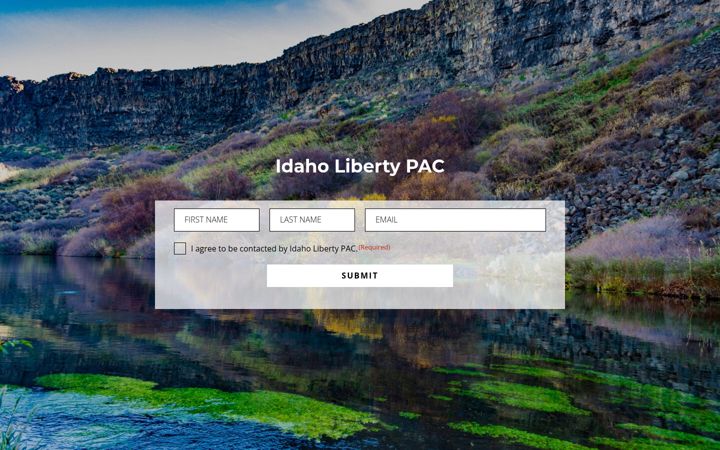 Screenshot of libertypacidaho.com