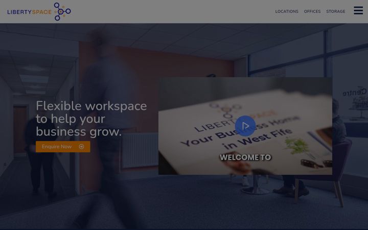 Screenshot of libertyspace.co.uk