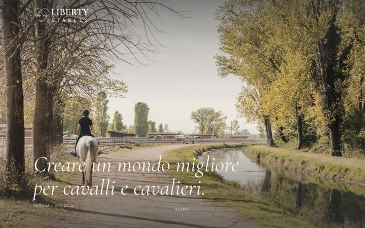 Screenshot of libertystables.it