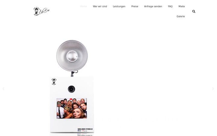 Screenshot of libibox-fotobox.de