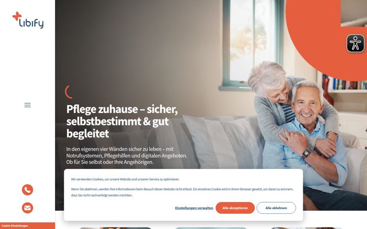 Screenshot of libify.com