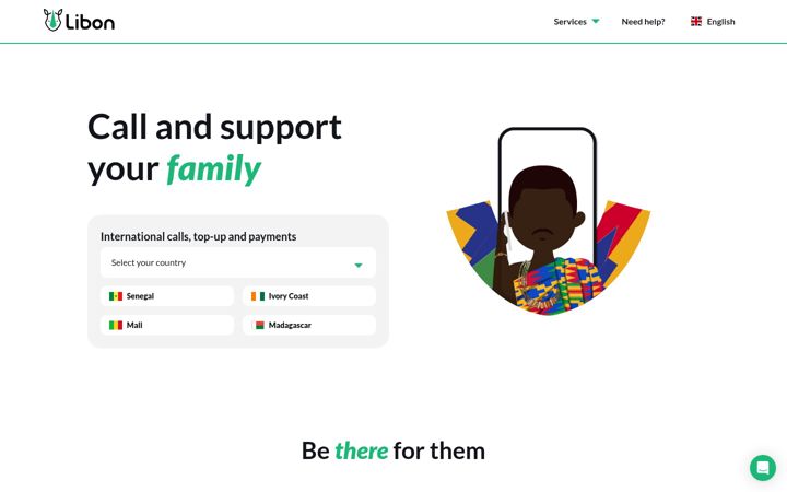 Screenshot of libon.com