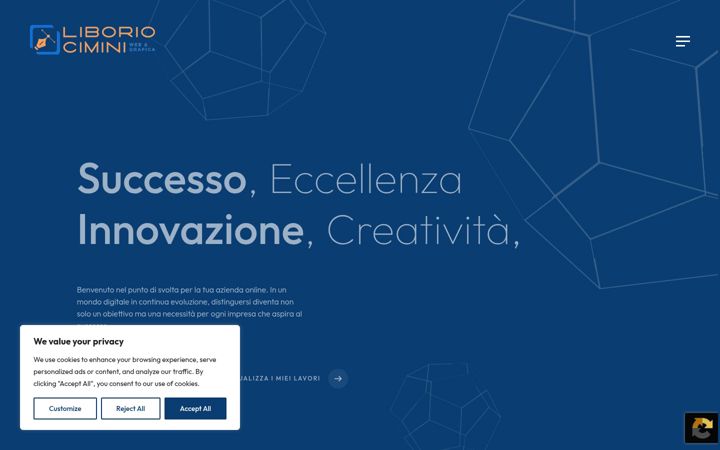 Screenshot of liboriocimini.com
