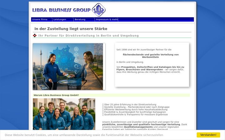 Screenshot of libra-business-group.de