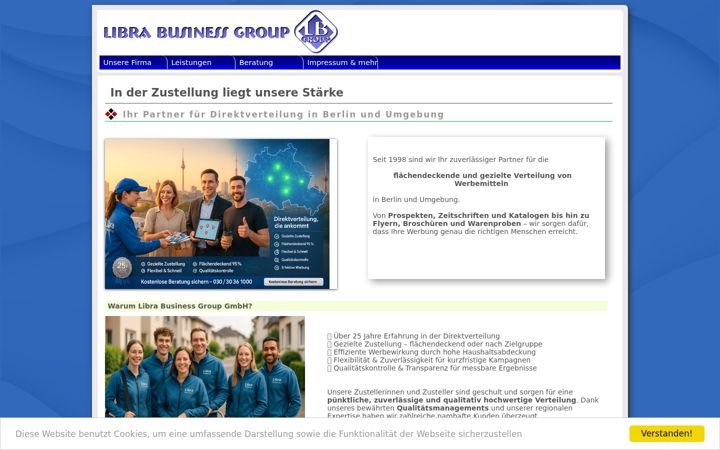 Screenshot of librabusiness.de