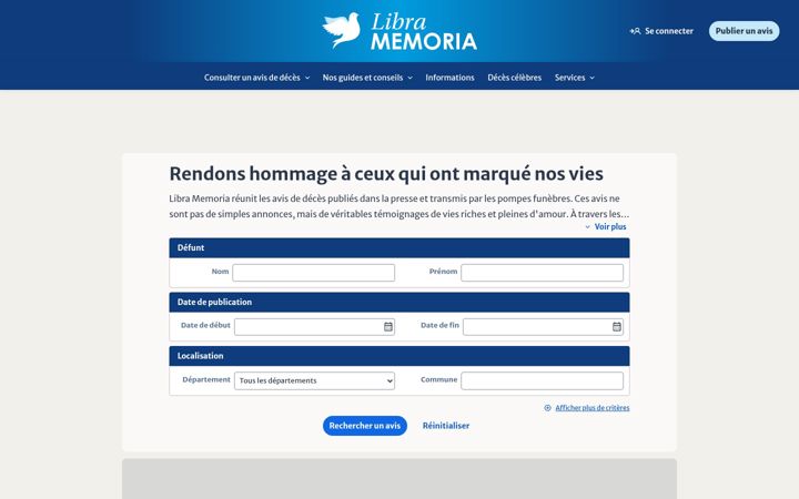 Ekrano kopija libramemoria.com
