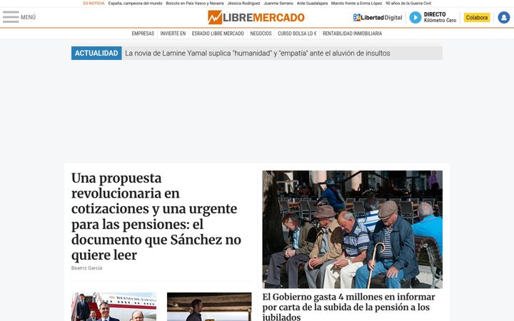 Screenshot of libremercado.com