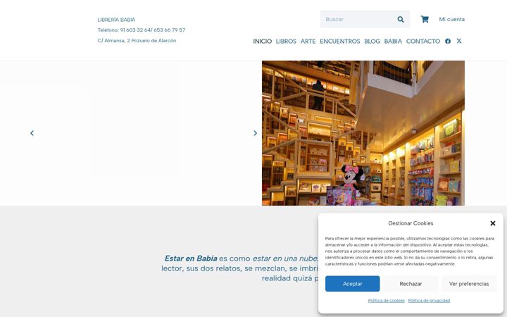 Screenshot of libreriababia.com