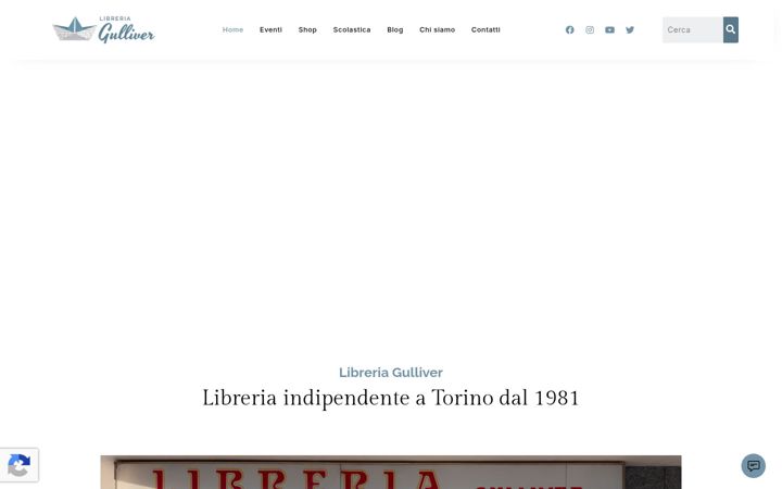 Screenshot of libreriagulliver.it