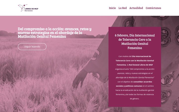 Screenshot of libresmgf.org