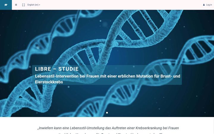 Screenshot of librestudie.de