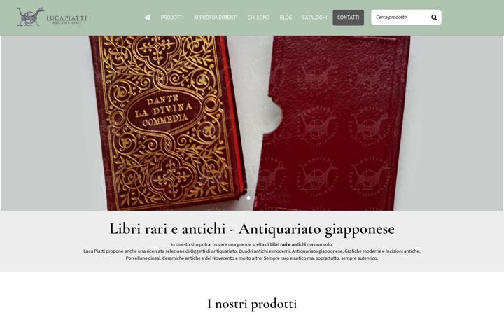 Screenshot of librirarieantichi.it