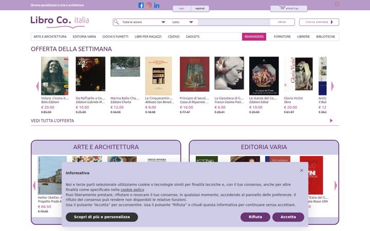 Screenshot ta' libroco.it