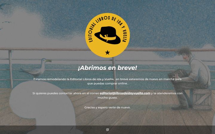 Screenshot of librosdeidayvuelta.com