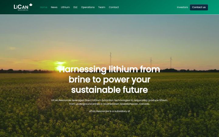 Screenshot του lican-resources.com