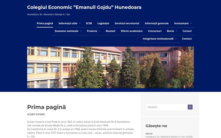 Screenshot of licecohd.eu
