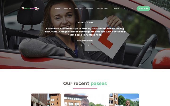 Screenshot of licence2thrill.co.uk