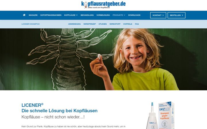 Screenshot of licener.de