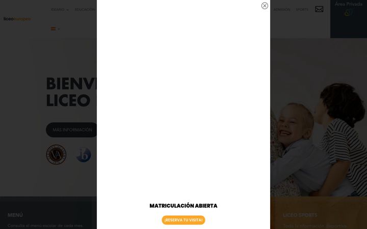 Screenshot von liceo-europeo.es