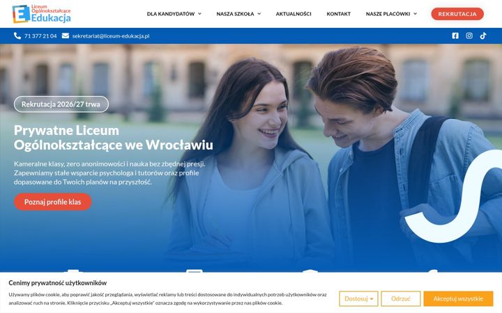 Screenshot of liceum-edukacja.pl