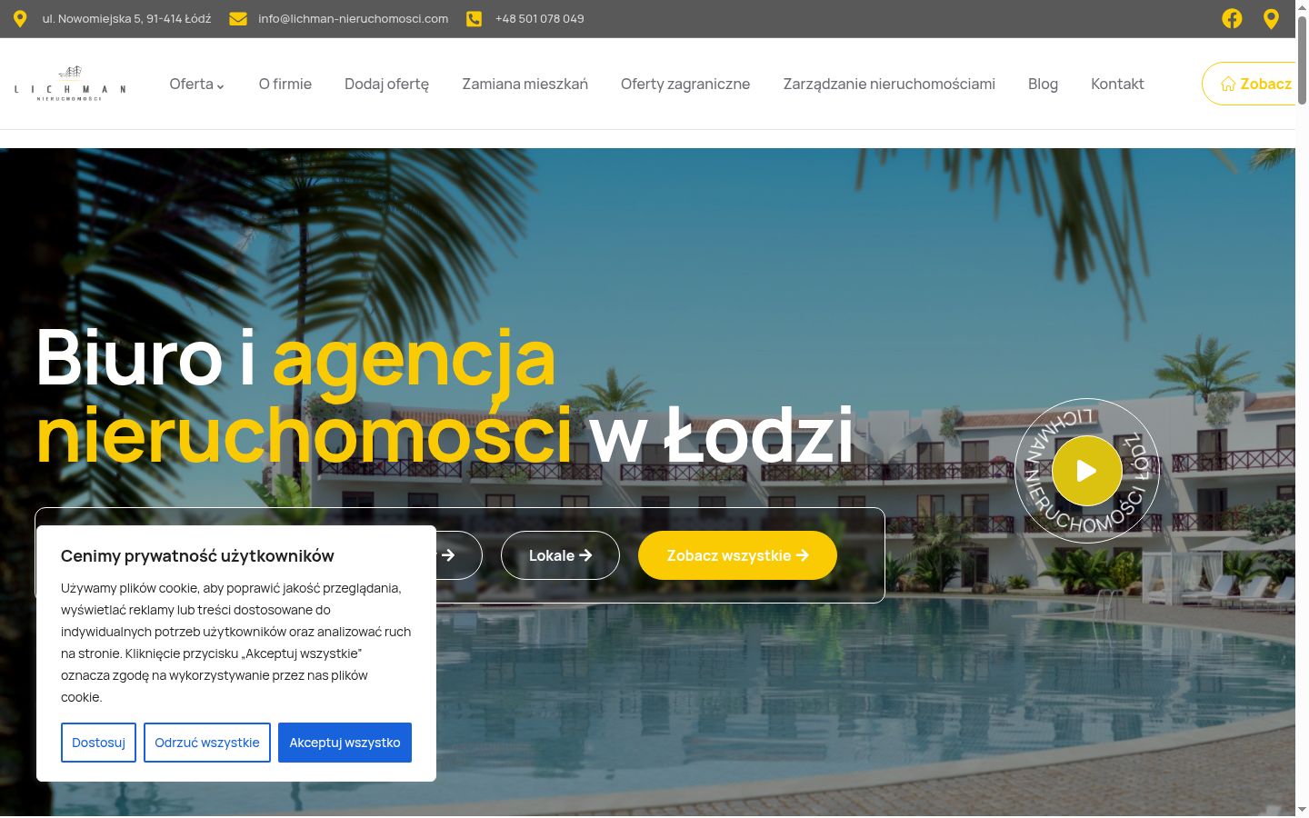 Screenshot tal-banner tal-kunsens muri qabel kwalunkwe interazzjoni