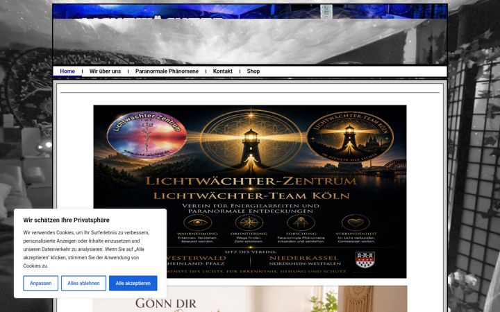 Screenshot of licht-waechter.de