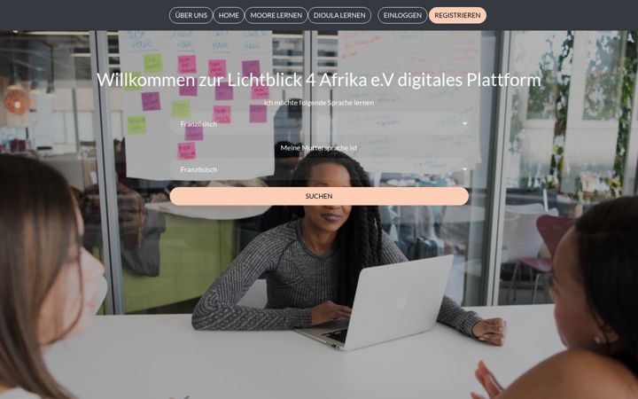 Screenshot of lichtblickgoesdigital.org