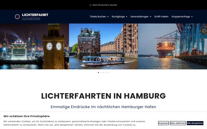 Screenshot of lichterfahrt-tickets.de