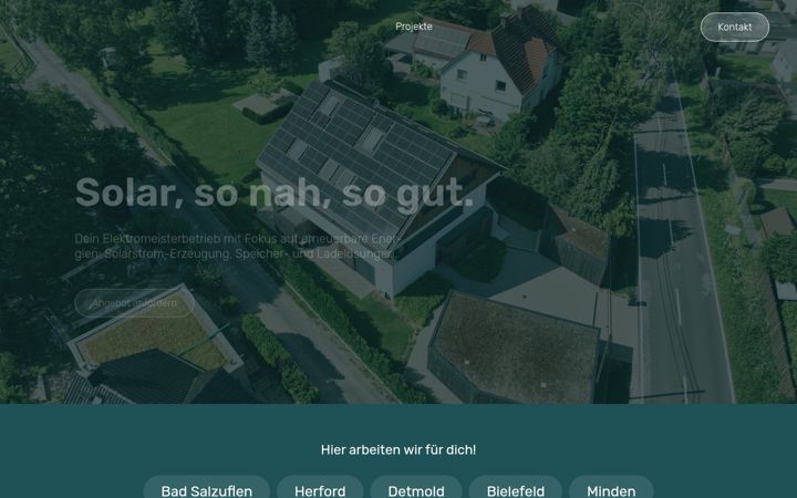 Screenshot of lichtinstrom.de