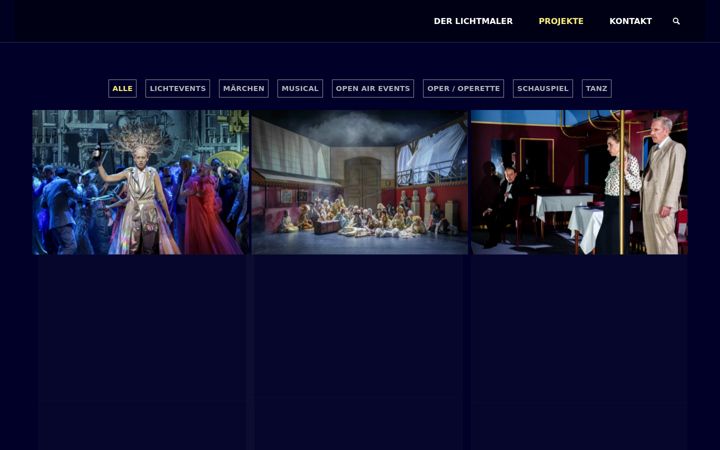 Screenshot of lichtmaler.ch