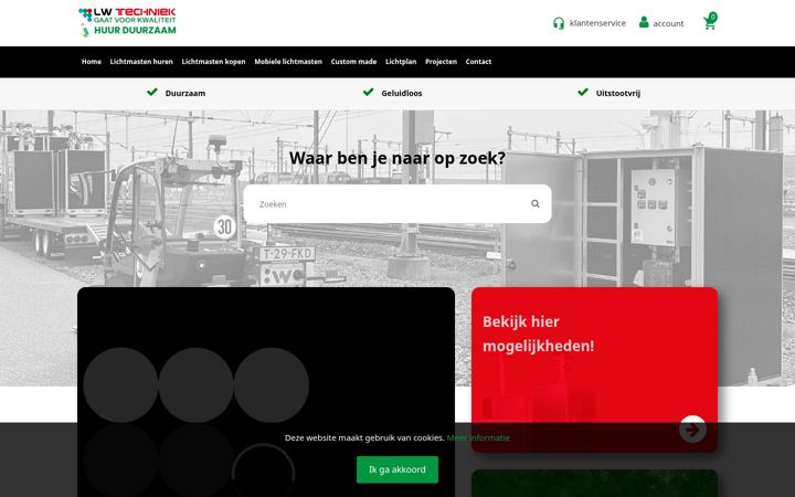 Screenshot of lichtmastenhuren.nl