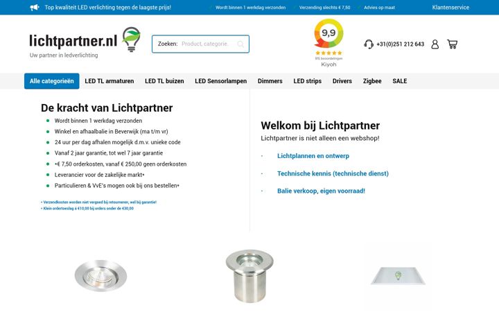 Screenshot of lichtpartner.nl