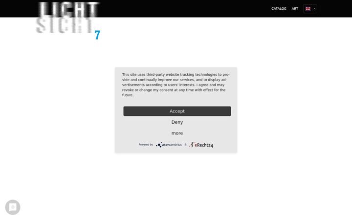 Screenshot of lichtsicht-triennale.de