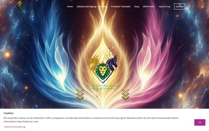 Screenshot of lichtsignatur.ch