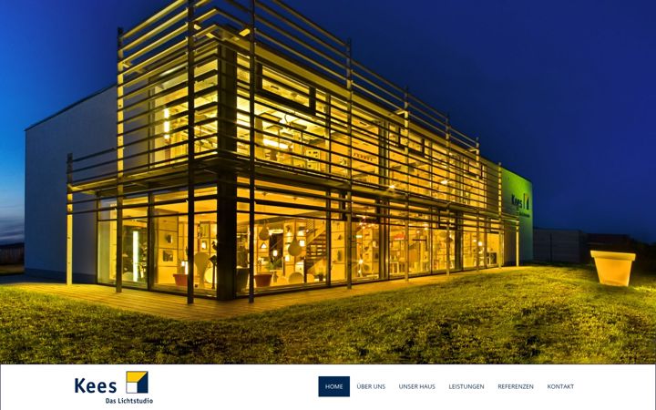 Screenshot of lichtstudio-kees.de