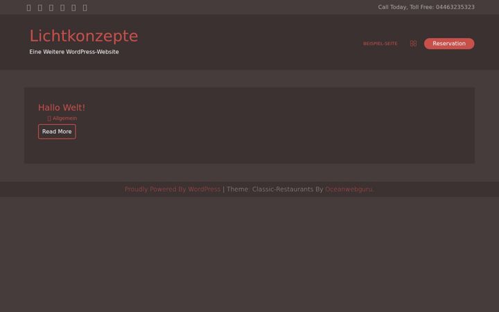 Screenshot of lichtundgabel.de