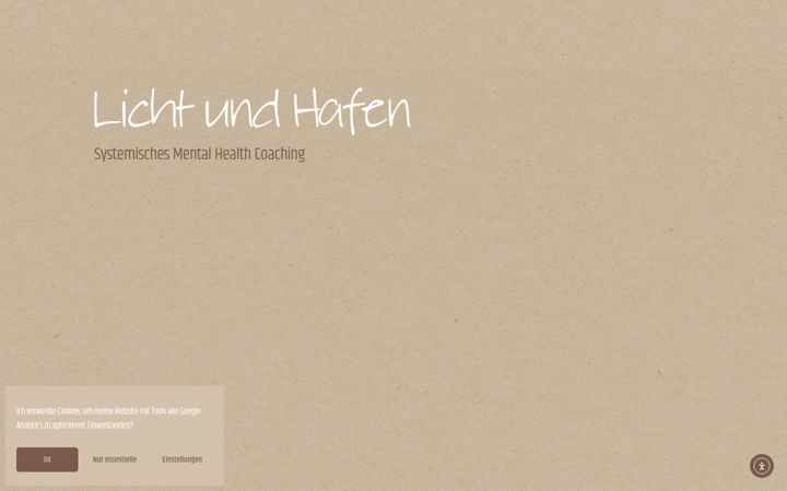 Screenshot of lichtundhafen.de