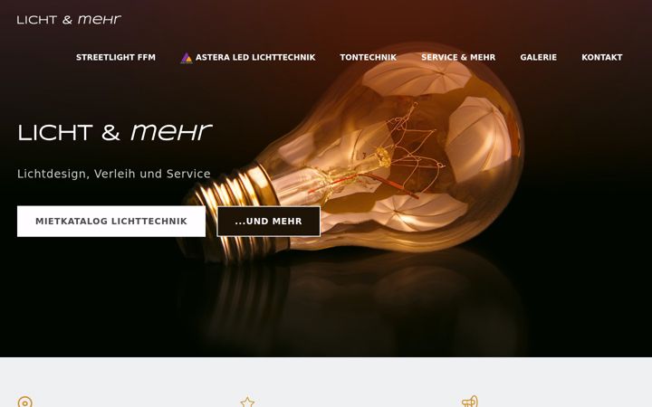 Screenshot of lichtundmehr.net