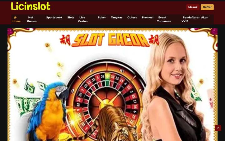 Screenshot of licinslot.net