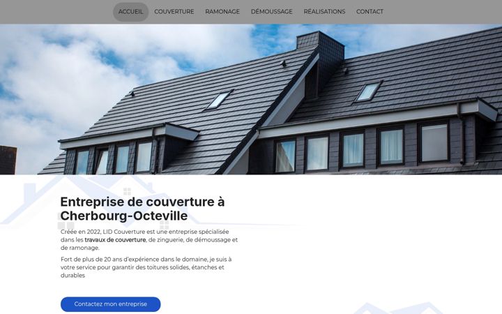 Screenshot of lid-couverture.fr