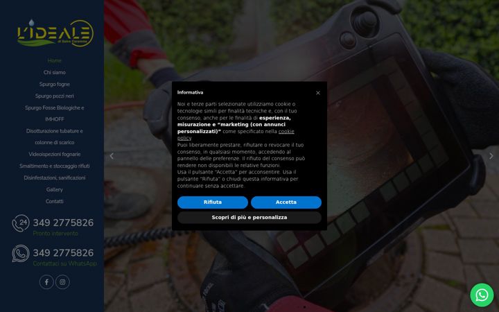 Screenshot of lidealespurgo.it