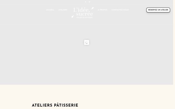 Screenshot of lideesucree.fr