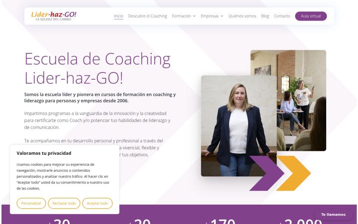 Screenshot of lider-haz-go.com