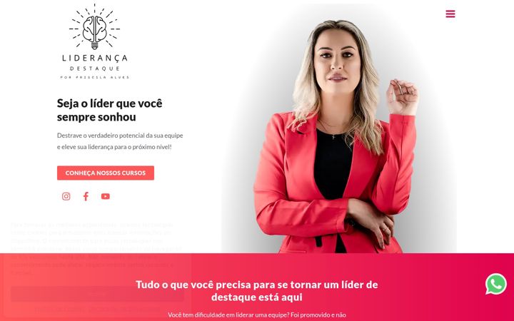 Screenshot of liderancadestaque.com