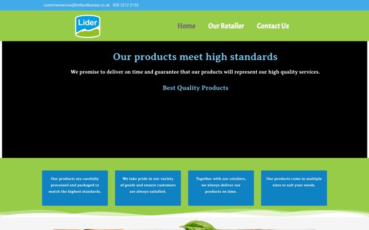 Screenshot of lideruk.co.uk