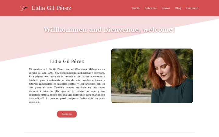 Screenshot of lidiagilperez.com