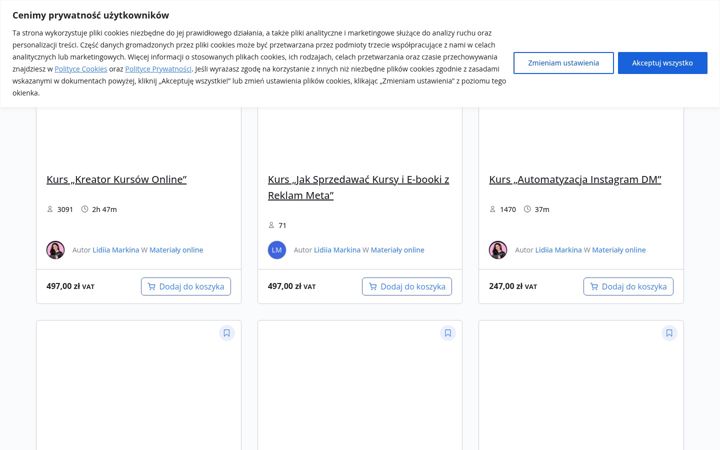 Screenshot of lidiiamarkina.com