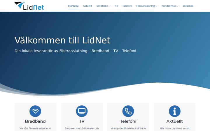 Screenshot of lidnet.net