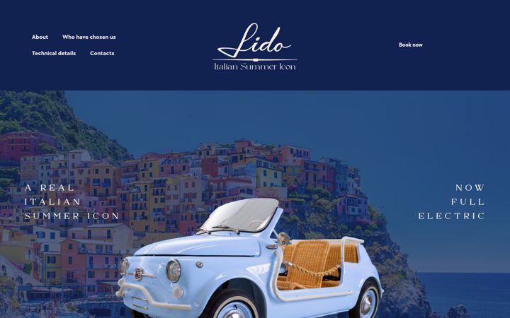 Screenshot of lido-icon.com