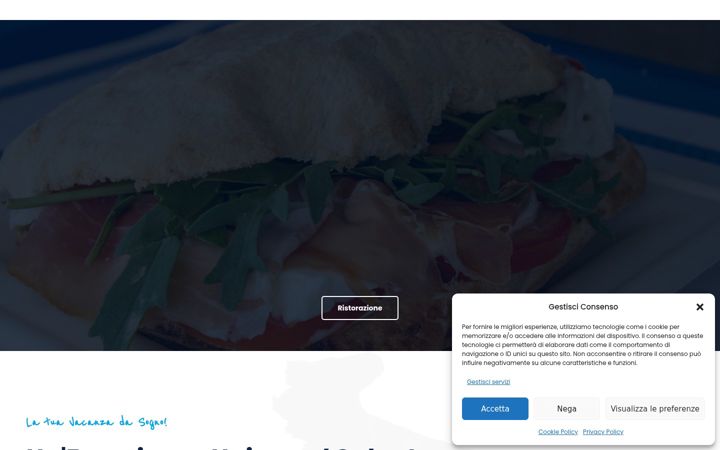 Screenshot of lidolapineta.it